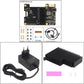 Geekworm X1009 PCIe to 5-Port SATA Expansion Board + H509 Passive Heatsink + DC 12V 5A Power Adapter (US/EU Plug)