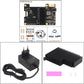 Geekworm X1009 PCIe to 5-Port SATA Expansion Board + 5 Data Cables + H509 Passive Heatsink + Power Adapter (US/EU Plug)