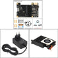 Geekworm X1009 PCIe to 5-Port SATA Expansion Board + 5 Data Cables + H505 Heatsink + Power Adapter (US/EU Plug)