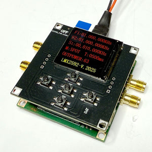 LMX2592 20MHz-9.8GHz Frequency Source Module PLL Low Noise Core Board and Optional STM32 Main Control Board