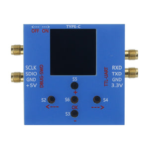 LMX2582 20-5500MHz Low Phase Noise Wideband Frequency Source Module Core Board + Optional STM32 Main Control Board