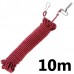 10M Metal Lobster Clasp Stretchy Fishing Lanyard Cable Rope Color Random