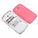 K2 Smart Phone Android 2.3 OS SC6820 4.0 Inch 3.0MP Camera Multi-touch Screen- Pink