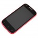 K2 Smart Phone Android 2.3 OS SC6820 4.0 Inch 3.0MP Camera Multi-touch Screen- Pink