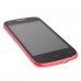 K2 Smart Phone Android 2.3 OS SC6820 4.0 Inch 3.0MP Camera Multi-touch Screen- Pink