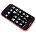 K2 Smart Phone Android 2.3 OS SC6820 4.0 Inch 3.0MP Camera Multi-touch Screen- Pink