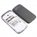 K2 Smart Phone Android 2.3 OS SC6820 4.0 Inch 3.0MP Camera Multi-touch Screen- Black