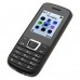 ZTK 2252 Phone Dual Band Dual SIM Card Bluetooth FM Camera 1.8 Inch- Black