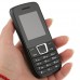 ZTK 2252 Phone Dual Band Dual SIM Card Bluetooth FM Camera 1.8 Inch- Black
