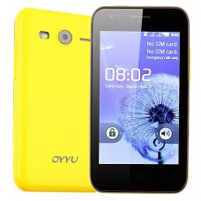 K9 Smart Phone Android 2.3 OS SC6820 4G 4.0 Inch 3.0MP Camera- Yellow