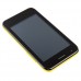 K9 Smart Phone Android 2.3 OS SC6820 4G 4.0 Inch 3.0MP Camera- Yellow