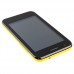 K9 Smart Phone Android 2.3 OS SC6820 4G 4.0 Inch 3.0MP Camera- Yellow
