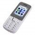 ZTK 2252 Phone Dual Band Dual SIM Card Bluetooth FM Camera 1.8 Inch- White