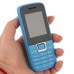 ZTK 2252 Phone Dual Band Dual SIM Card Bluetooth FM Camera 1.8 Inch- Blue