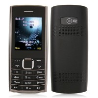 ZTK X2-05 Phone Dual Band Dual SIM Card Bluetooth FM Camera 2.0 Inch- Black