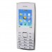 ZTK X2-05 Phone Dual Band Dual SIM Card Bluetooth FM Camera 2.0 Inch- White