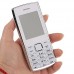 ZTK X2-05 Phone Dual Band Dual SIM Card Bluetooth FM Camera 2.0 Inch- White