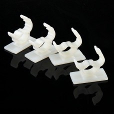 4Pcs Cord Saddle With Self Adhesive Tape