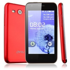 K9 Smart Phone Android 2.3 OS SC6820 4G 4.0 Inch 3.0MP Camera- Red