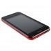 K9 Smart Phone Android 2.3 OS SC6820 4G 4.0 Inch 3.0MP Camera- Red