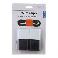 4Pcs Wire Clip Scattered Wires Organize