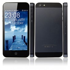 HPhone5 Smart Phone Android 2.3 MTK6515 1.0GHz 4.0 Inch 5.0MP Camera- Black