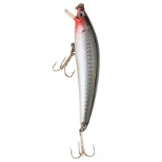 100mm Minnow Lures Real-like Fish Shape  With Two Quality Treble Hooks Color Random