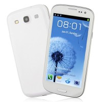 F9300 Smart Phone Android 4.0 MTK6577 Dual Core 3G GPS 4.7 Inch- White