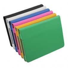 Fashion Protective Leather Case Cover with Folding Cover Stand for iPad Mini   6 Color