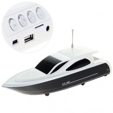 Yacht Shape Digital Speaker FM Radio TF Card Slot