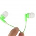 3.5mm Audio In-Ear Earphone Headset -Green