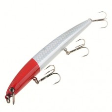 Real-like Long Lip Fish Reflective Fishing Lure Crank Bait with 3 Treble Hooks