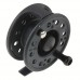 5/6 Fly Fishing Reel Fishing Tackle Tool for Fisherman - Black