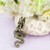 Auspicious Dragon Pattern Retro Style Metal Ring