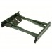 Outdoor Fishing Beach Chair Folding Stool Flat Bottom S Size-Army Green