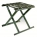 Outdoor Fishing Beach Chair Folding Stool Flat Bottom S Size-Army Green