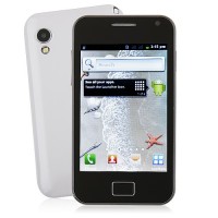 S5830 Smart Phone Android 2.3 OS SC6820 1.0GHz TV WiFi 5.0MP Camera- White