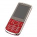 C3782 Dual Band Phone Dual SIM Card TV FM Bluetooth Camera 2.4 Inch- Red
