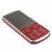 C3782 Dual Band Phone Dual SIM Card TV FM Bluetooth Camera 2.4 Inch- Red