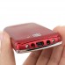 C3782 Dual Band Phone Dual SIM Card TV FM Bluetooth Camera 2.4 Inch- Red