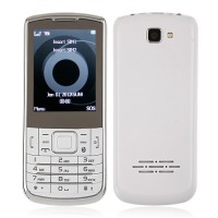 C3782 Dual Band Phone Dual SIM Card TV FM Bluetooth Camera 2.4 Inch- White