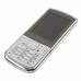 C3782 Dual Band Phone Dual SIM Card TV FM Bluetooth Camera 2.4 Inch- White