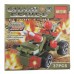 12 Pcs Blocks Toys Of Exotic soldier Racing series Chariot series