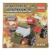 12 Pcs Blocks Toys Of Exotic soldier Racing series Chariot series