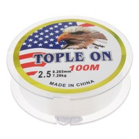 100M Fishing Line 0.265mm Diameter 7.2kg String #2.5