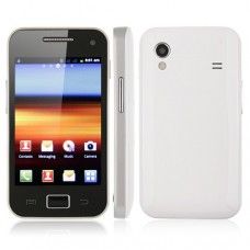 5830 Smart Phone Android 2.3 MTK6515 1.0GHz 5.0MP Multi-touch Screen- White