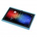 YeahPad A13 Tablet PC 7 Inch Ultra Thin Android 4.0 4GB Camera Blue