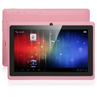 YeahPad A13 Tablet PC 7 Inch Ultra Thin Android 4.0 4GB Camera Pink