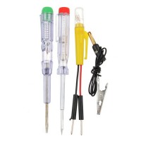 3pcs Utility Tools Auto Electrical Tester Set Voltage Pen Tester