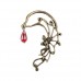 Angel Girl Shaped Metal Ear Plug with Diamond